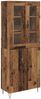 vidaXL Highboard Altholz 69,5 x 34 x 180 cm Holzwerkstoff 3402692 Bild 2