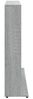 vidaXL CD-Regal Grau Sonoma 100x23x89,5 cm Holzwerkstoff 815484 Bild 4