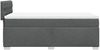 vidaXL Boxspringbett mit Matratze Dunkelgrau 90x190 cm Stoff 3285751 Bild 5