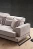 Ecksofa, 'Frido', 92 x 190 x 304, Hellgrau Bild 3