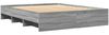 vidaXL Bettgestell ohne Matratze Grau Sonoma 160x200 cm Holzwerkstoff 3295644 Bild 4