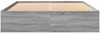 vidaXL Bettgestell ohne Matratze Grau Sonoma 160x200 cm Holzwerkstoff 3295644 Bild 5