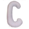 Ceba Baby w-705 – 700 – 512 Multifunctional Physio Pillow Duo GREY DOTS Jerseymini, Multi, Flexi Bild 1