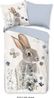 Good Morning Kinder Bettwäsche 135x200 Ravi Hase Wende hellblau braun-grau 30724 Bild 4