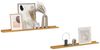 vidaXL Wandregal mit Regal 2 pcs Beige 100 x 9 x 3 cm Holzwerkstoff 42020034 Bild 3
