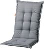Madison 8x A046 Hochlehner Gartenstuhl Auflagen 120x50x8cm grau uni Bild 2