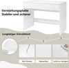 EUGAD Schreibtisch (1-St), Bürotisch PC Tisch mit Schublade&Stauraum Bild 3