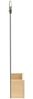 vidaXL Wandspiegel Kiefer Massivholz 23x39,5 cm 322802 Bild 3