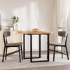 vidaXL Tischplatte Rund Ø90x4 cm Massivholz Akazie 4008705 Bild 3