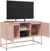 vidaXL TV-Schrank Rosa 100,5x39x60,5 cm Stahl 846513 Bild 5