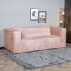 Bronx71 Chenille Sofa Memphis 2,5-Sitzer pink Bild 3