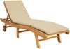 vidaXL Sonnenliege Braun und Beige Polyester 42032686 Bild 2