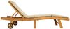 vidaXL Sonnenliege Braun und Beige Polyester 42032686 Bild 5