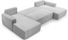 AX LIVING Sofa U Form mit Schlaffunktion – Catea U Cord Wohnlandschaft 364 cm Bild 4