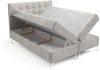 Boxspringbett Schlafzimmerbett CANDELA 140x220cm Stoff Coral Beige Bild 4