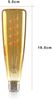 ZMH E27 LED Retro Edison Glühbirne 4W Wein Flasche Form Warm Weiß 2200K Gold Farbe Dekorative Spirale Filament Glühbirne für Bild 5