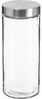 5five Vorratsdose Glas mit Deckel aus Edelstahl 2000 ml Bild 1