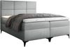 99rooms Ozzy Boxspringbett Strukturstoff 140x200 cm Hellgrau Bild 2