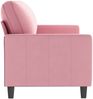 vidaXL 3-Sitzer-Sofa Rosa 180 cm Samt 359212 Bild 4