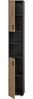 Badschrank B/H/T: 30x192x30 cm in Basalt Nachbildung und -- Bild 3