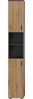 Badschrank B/H/T: 30x192x30 cm in Basalt Nachbildung und -- Bild 2