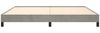 Doppelbett, Bettgestell Modernen ohne Matratze Hellgrau 200x200 cm Samt d2584e Bild 5