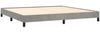 Doppelbett, Bettgestell Modernen ohne Matratze Hellgrau 200x200 cm Samt d2584e Bild 4