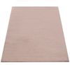 KADIMA DESIGN Teppich Unifarben 100% Polyester schmutzabweisend Hochflor Teppich, Läufer, Höhe: 26 mm, Florhöhe: 22 mm, Rücken aus Baumwolle, Läufer, 80x150 cm, Beige Bild 4
