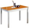 ASTIMESA Küchentisch, Metall, Orange, 90 x 50 cm Bild 1