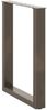 vidaXL Esstischbeine U-Form 2 Stk. Naturstahl 70x(72-73) cm Stahl 4013187 Bild 4