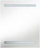 vidaXL LED-Bad-Spiegelschrank Schwarz 50x14x60 cm 326480 Bild 4