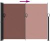 vidaXL Seitenmarkise Ausziehbar Braun 160x300 cm 4004314 Bild 5