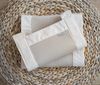 Loolay Bettnestchen BEIGE Atmungsaktiv Netzstoff BETTUMRANDUNG für 140x70 o 120x60 cm, (Klettverschluss, atmungsaktives Netz, 2 TLG. Neugeborene Baby Sprossen Bett Schutz), PREMIUM Geschenk für Eltern eines Neugeborenen! Bild 4