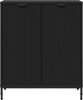 vidaXL Sideboard Schwarz 69,5 x 33 x 82 cm Holzwerkstoff 883425 Bild 5