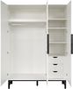 HOME DELUXE Kleiderschrank NYLA Weiß - 150 x 200 cm Bild 5