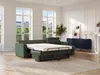 Vente-unique - VIZIR Sofa Stoff Grün - B 223 cm152 cm x H 110 cm95 cm x L 282 cm Bild 3