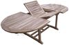 Gartenmöbel Set 7tlg Teak Gartentisch ausziehbar 180-240 cm ARUBA 52950045 Bild 4