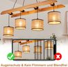 ZMH 4er-Pack E27-LED-Lampen, Warmweiß, Vintage, T45, 4 W, 2700 K, Edison-Stil, energiesparende Glaslampen Bild 5