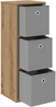 vidaXL Sideboard mit Schubladen Artisan-Eiche 30,5 x 27 x 84,5 cm 8000563 Bild 4