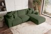 99rooms Gusto Ecksofa Cordstoff POSO Khaki Rechts mit Schlaffunktion Bild 3