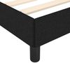 vidaXL Polsterbett, Stoff, 25,0 cm, Schwarz, 120x190 cm Bild 5