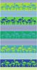 LEX Saunatuch Handtuch Duschtuch Crazy Flamingo Baumwolle 90 x 170 cm Blau-Grün Bild 1