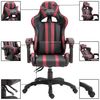 vidaXL Gaming-Stuhl Weinrot Kunstleder 20215 Bild 2
