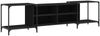 vidaXL TV-Schrank Schwarz 203x37x50 cm Holzwerkstoff 837607 Bild 2