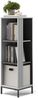 Bücherregal Eliza Grau 36 x 120 cm mit 3 Fächern Vicco Bild 5