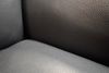 KAWOLA Relaxsessel SILVA Drehsessel Leder schwarz mit Hocker 109 x 85 x 78 cm Bild 4
