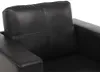 Vente-unique - Sessel - Kunstleder - Schwarz - ACKLEY Bild 4