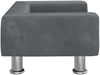 vidaXL Kindersofa Dunkelgrau 50x40x26,5 cm Samt 3196338 Bild 4