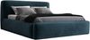 Polsterbett LUMO 180x200 mit Matratze, Bettkasten und Lattenrost. Farbe: Azur 12 Bild 4