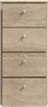 Kommode >TEMPRA2< 4 Schubladen, in Sonoma Eiche - 38,6x85,5x34,8cm (BxHxT) Bild 3
